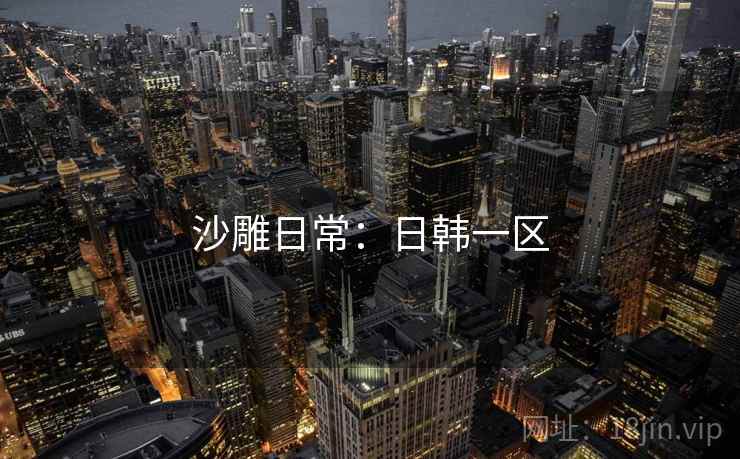 沙雕日常：日韩一区