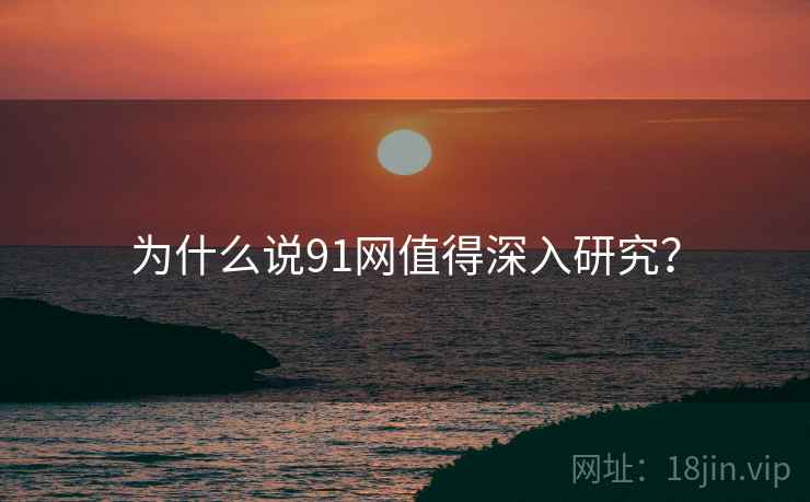 为什么说91网值得深入研究？